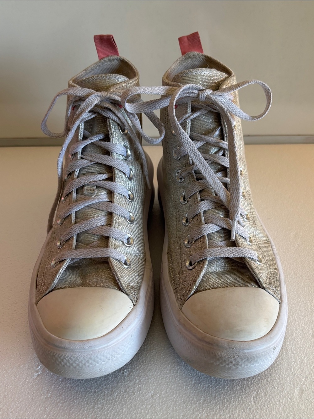 Converse Kids Chuck Taylor All Star Move Sparkle Platform High Top Sneakers
